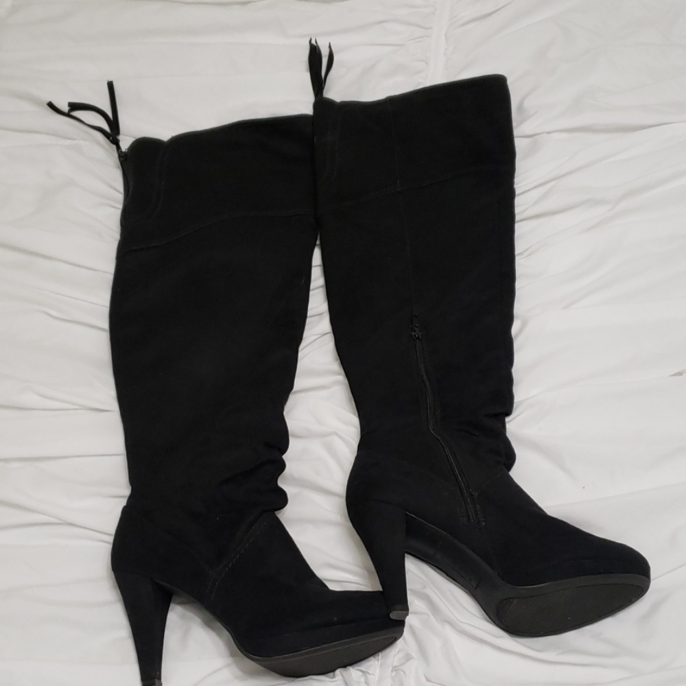 Over the knee or cuff boots